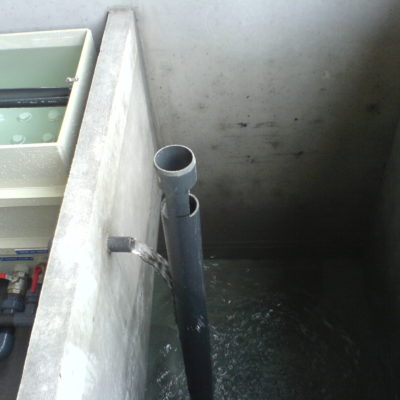 Reminéralisation et stockage d'eau potable (6 m3) pour petite collectivité